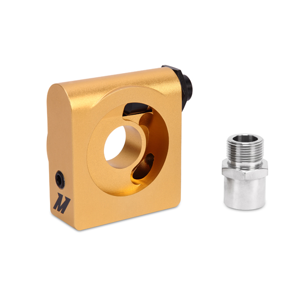 Mishimoto — Mishimoto M22 x 1.5 Oil Sandwich Plate w/ Rear-Mounted Thermostat
Oil Cooler Adapter - view 10